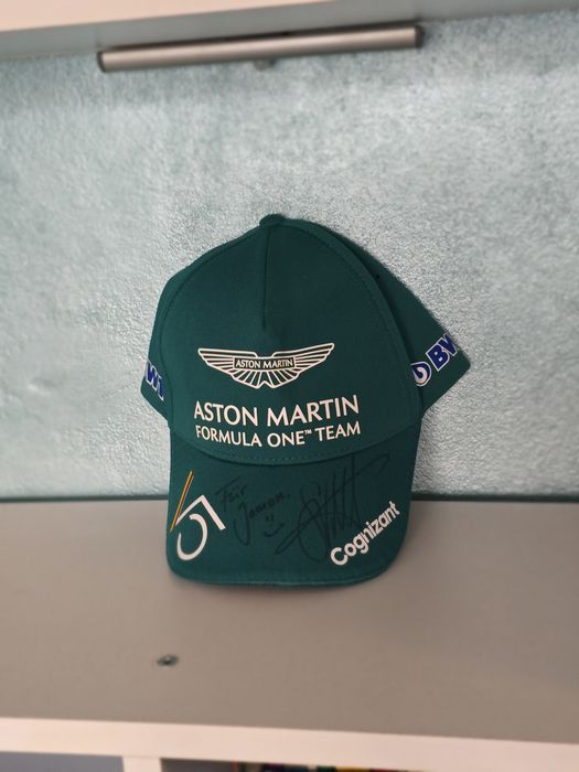 Sapca F1 Aston Martin Semnata