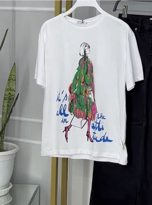 Футболка zara 44 размер