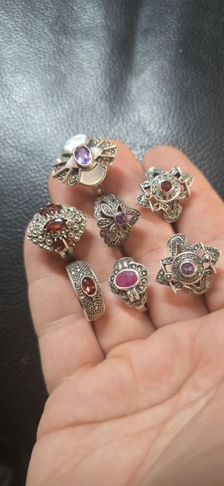 Inele din argint pietre naturale