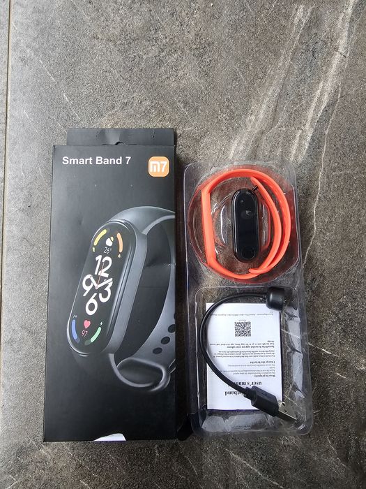 Brățară Fitness Smart Band 7 – NOUĂ – Ecran AMoLED – Bluetooth