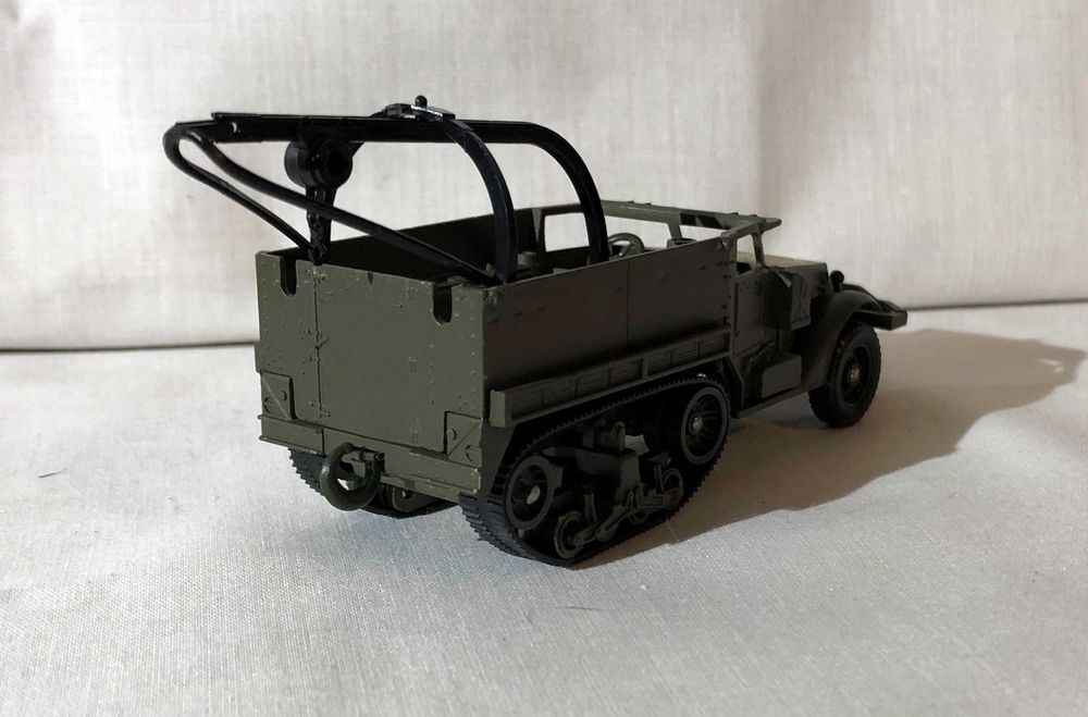 Macheta militara M3 Half Track USA WW2 Solido metal 1 43