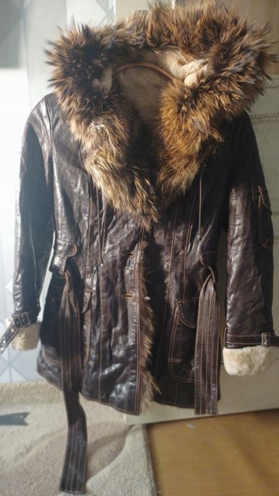 короткий дублёнка