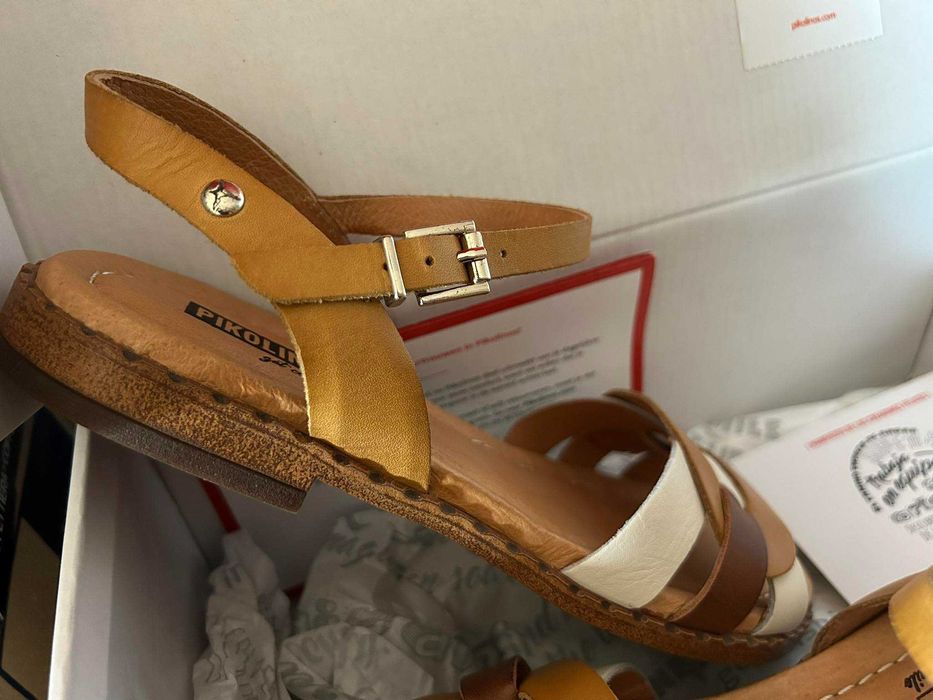 Нови дамски кожени сандали PIKOLINOS  № 36