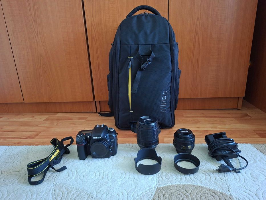 Nikon D7500 (DOAR 7383 CADRE) + obiective 18-140mm si 35mm f1.8G + filtre polarizare circulara Nikon