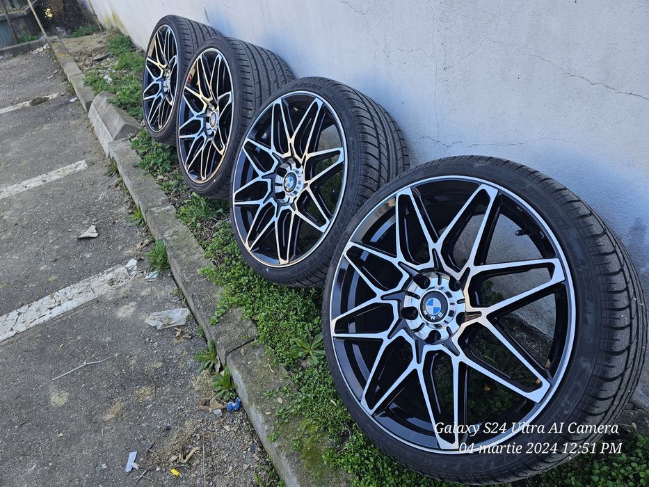 Jante 19" BMW Wrath WF6 e46 e84 e90 e91 e92 e93 f25 f30 f31 f32 f36 f10 f11 

Prindere 5x112 ( de G-uri ) au fost pe X4 g02 m40d de la 0 pt foarte scu
