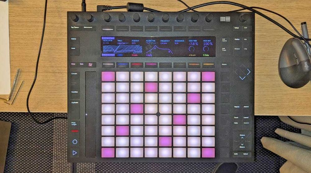 Ableton Push 2 - Stare perfectă / Behringer K-2 si Behringer Pro-1
