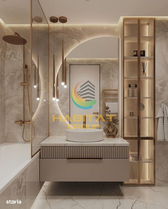 Apartament 3 Camerd Decomandat 91MP Bd Brâncoveanu Finalizat