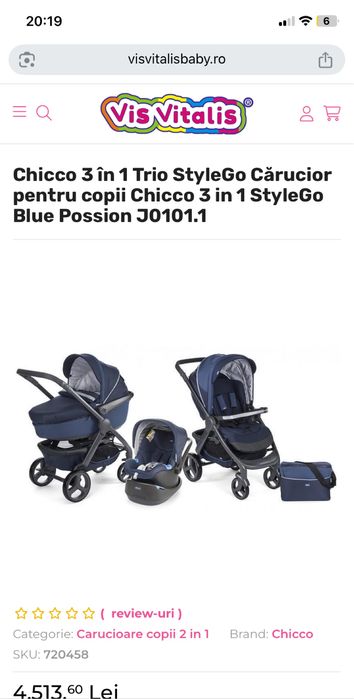 Scoica CHICCO Oasys O+