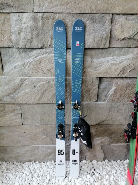 Schiuri ski tura Zag Ubac 95+legaturi Dynafit Ridge 12+piei Nou!174 cm