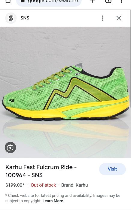Karhu - Fast Ride Fulcrum Running Shoes Green