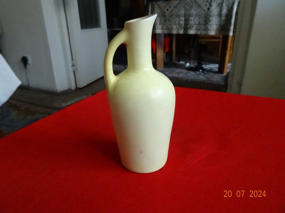 Recipent ceramic pt. "Lichior extra Curacao" din anul 1955