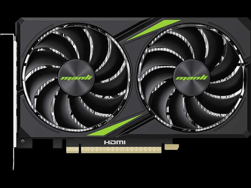Видеокарта Manli GeForce RTX 5050 TWIN EDGE 8GB GDDR6