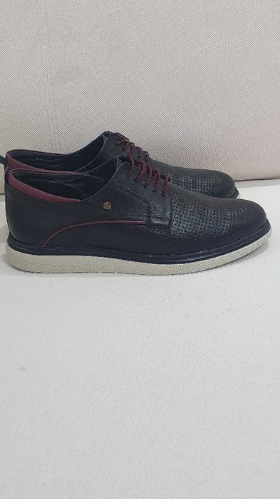 Pantofi Bărbați,din piele, închidere cu șiret nr43