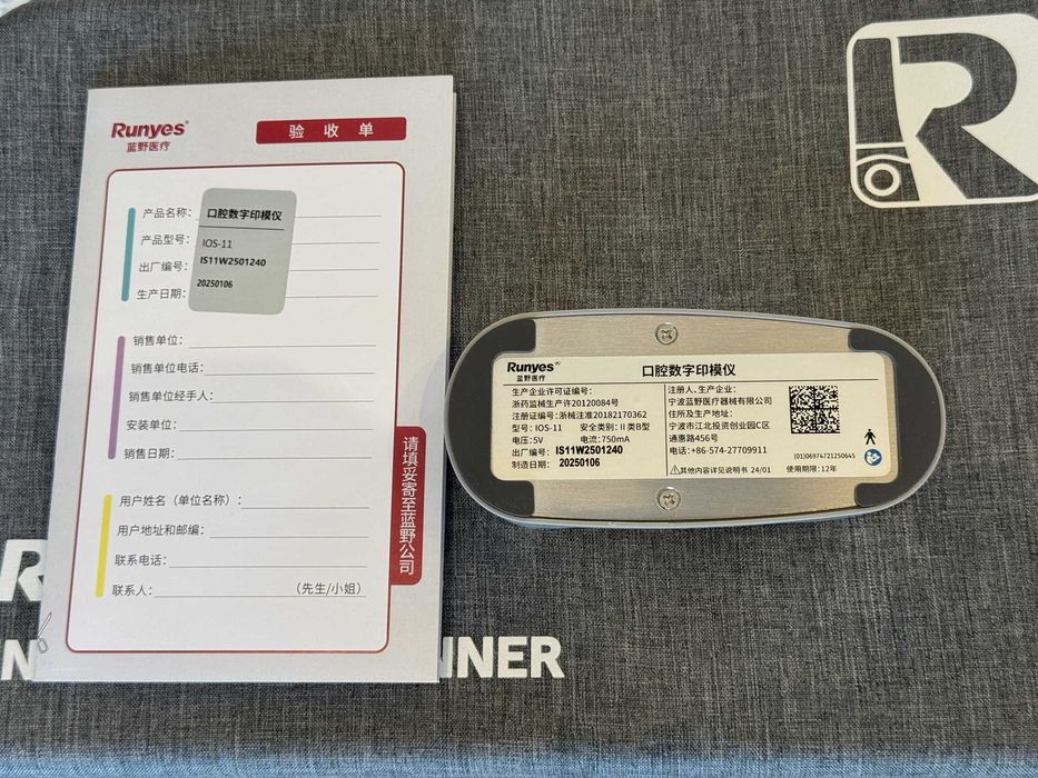 Runyes 3DS V3 Интраорален скенер 3Д 3D Нов Гаранция сканер Panda