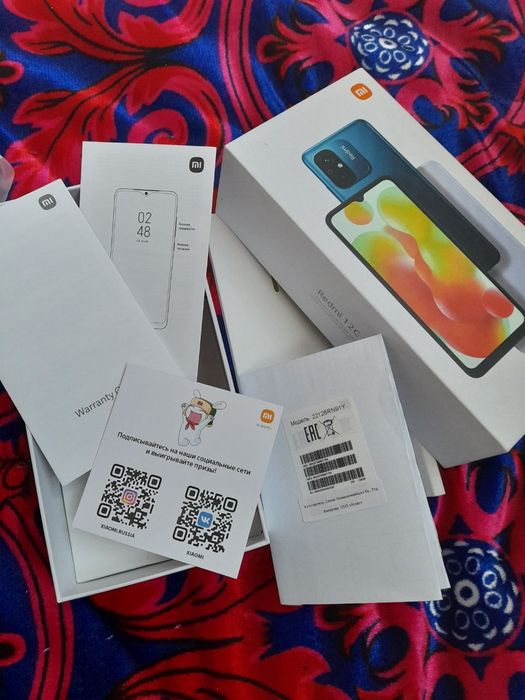Sarlavha: Redmi 12C 128GB (Ideal holatda, karobka-dokument bor)
​Tavsi