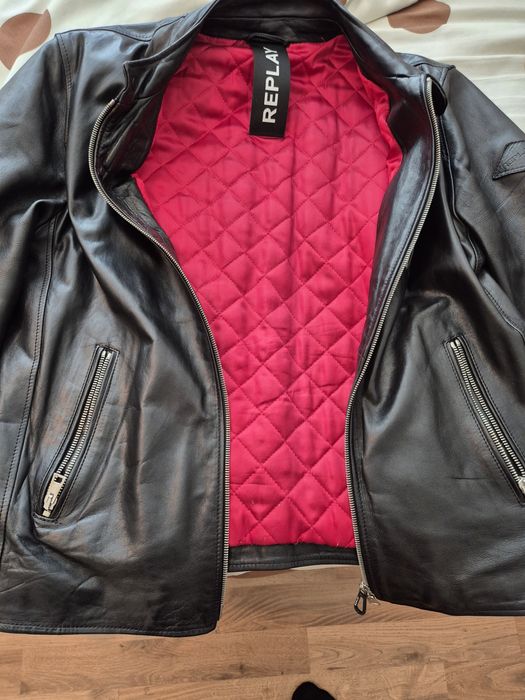 Мъжко кожено яке REPLAY  S М