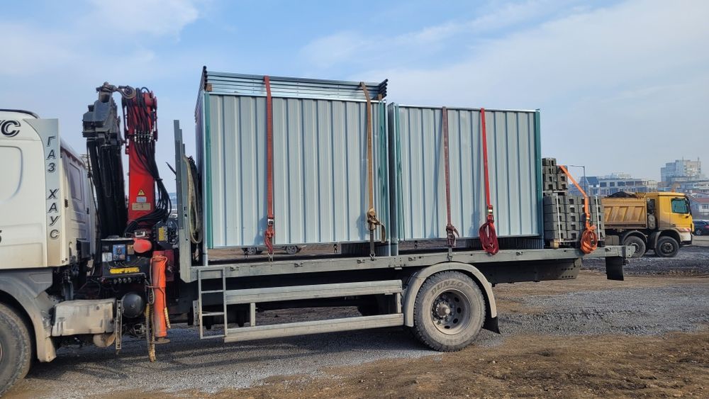 Мобилна плътна / строителна ограда НОВА !