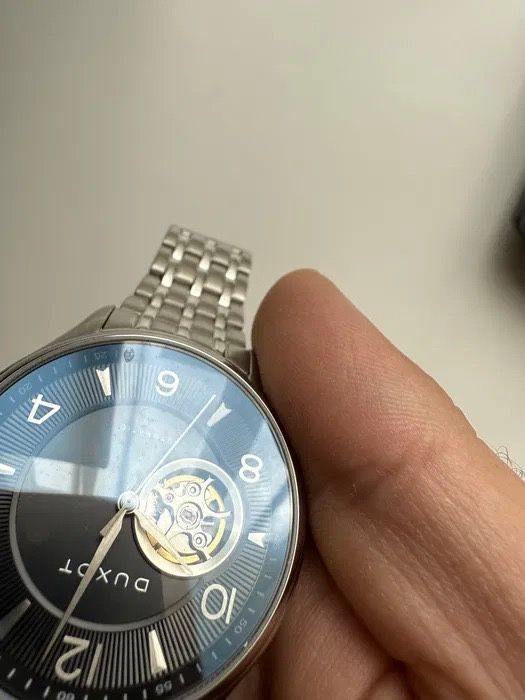 Ceas automatic Duxotdx2023 cu mecansimul la vedere sticla din safir