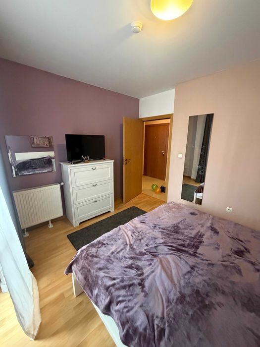 Двустаен апартамент в Пирин Ривър, Банско - напълно обзаведен с камина