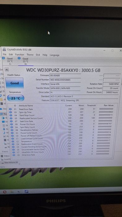 HDD WD Purple 3TB