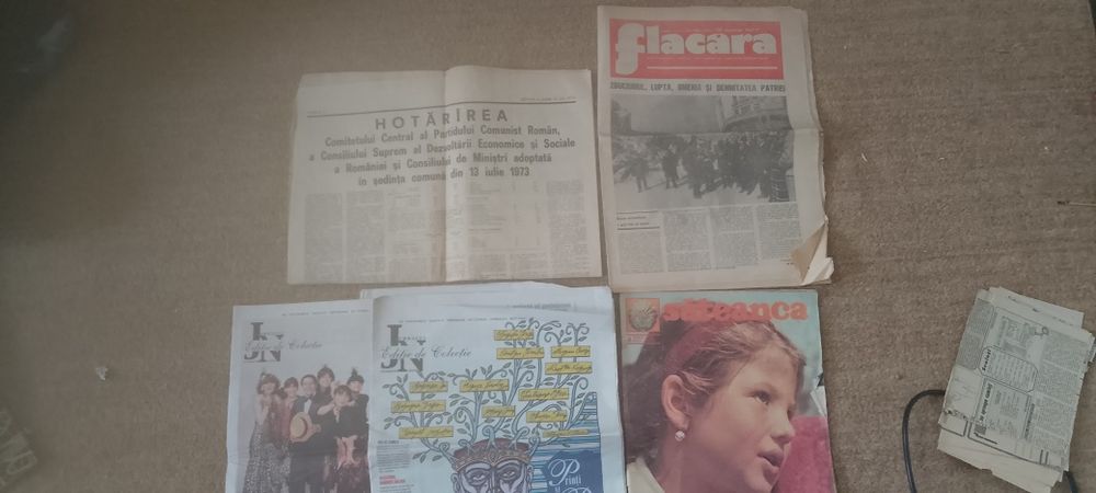 Ziare și reviste vechi pentru colectionari