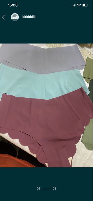 Ayollar ichki kiyimi tursiklar