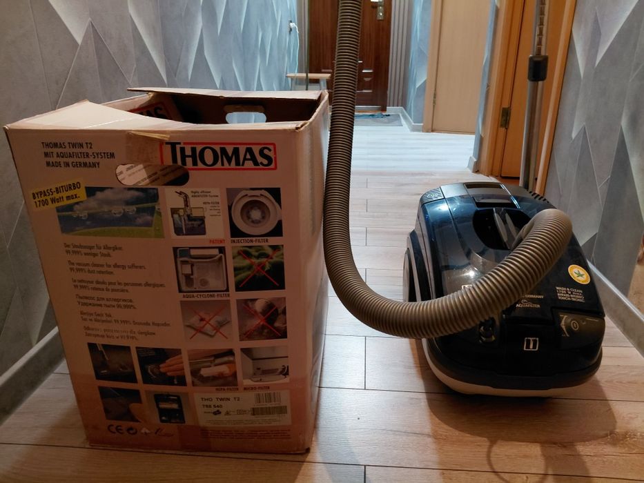 Моющий пылесос thomas twin t2