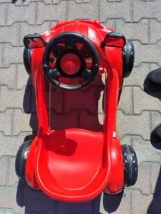 PILSAN Детска кола с педали HAPPY HERBY червен