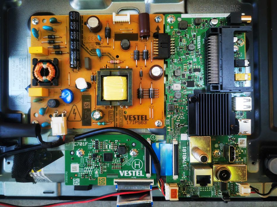 piese vestel televizor smart Horizon LCD TV 32 placa baza sursa t-con