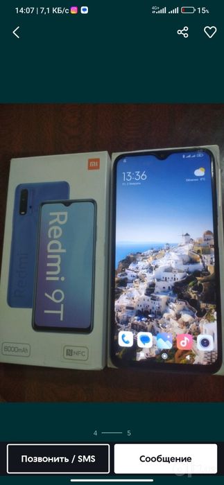 Redmi 9T sotiladi sastayanasi yaxshi ishlaydi telefon ochilmagan
