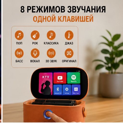 Портативная караоке система