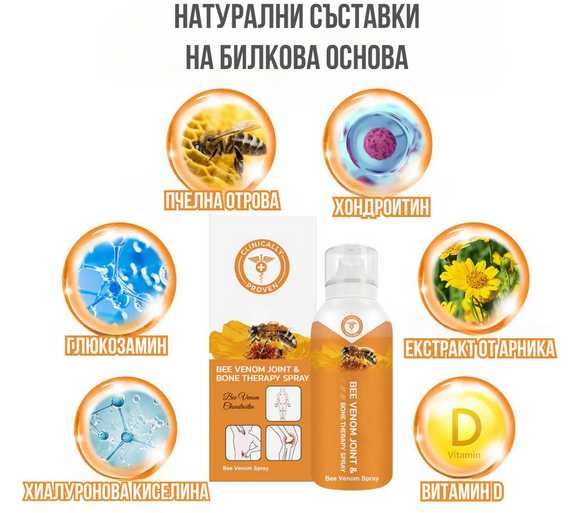 Обезболяващ спрей Bee Venom Arthritis