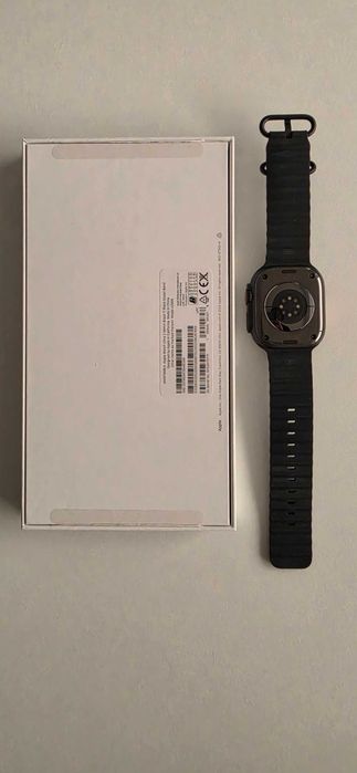 Apple Watch Ultra 3 Black Titanium - Stare Perfecta - Full Box + 3 Bratari