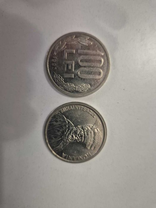 МОНЕТА 100 ЛЕИ (100 lei) 1993 година