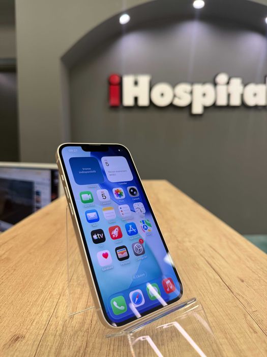 iPhone 13 Starlight Alb 128 GB 100% Baterie #5041