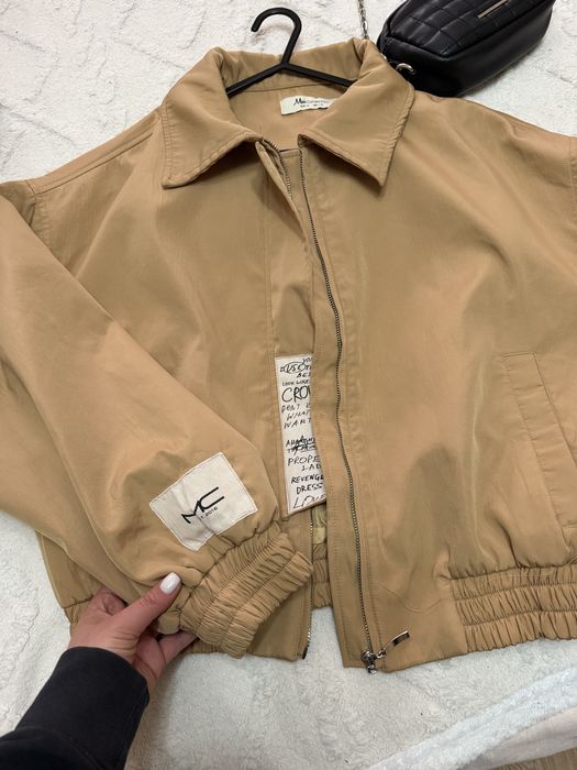 Светло кафяво пролетно яке S – отлично състояние