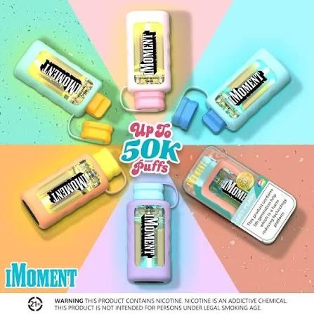 Vape Imoment 50.000 Puffs pachet 2 bucati