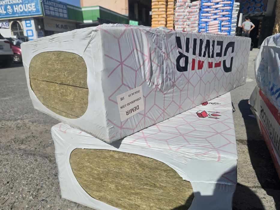 Bazzaltviy vata toshdan tayyorlangan sfatli ishlab chiqarilgan qattiq