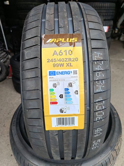 НОВИ ЛЕТНИ -20цола -245/40-1бр.-185лв."APLUS"-с монтаж и баланс