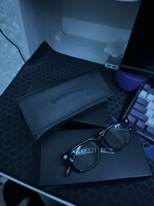 В НАЛИЧИИ! Очки Chrome Hearts полный комплект