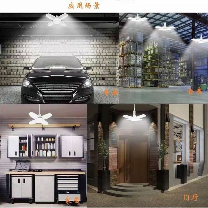 LED Светодиодна широковолтажна сгъваема лампа