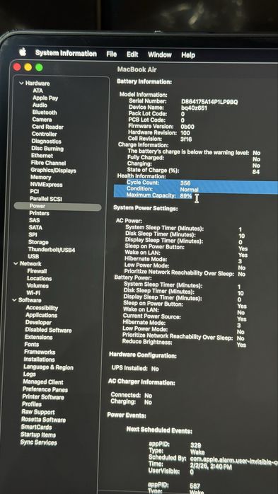 Macbook Air M3/15 8/256GB