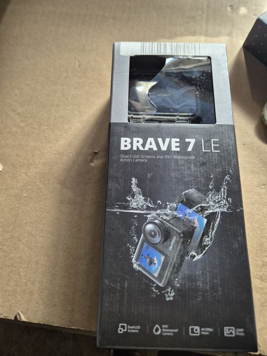 AKASO Brave /7 LE екшън камера 4K/30FPS 20MP WiFi със сензорен екран