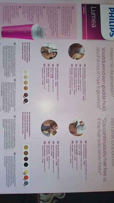 Фотоепилатор PHILIPS Lumea
