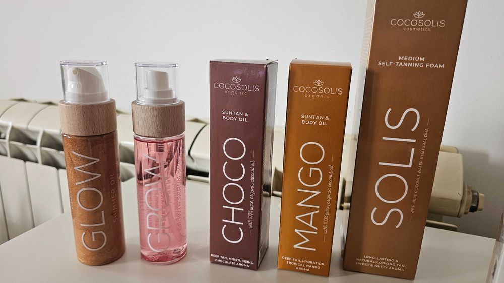 Cocosolis Choco, Mango различни видове за коса и тяло