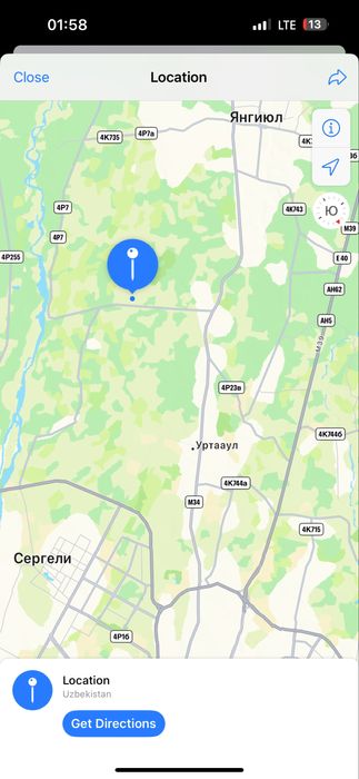 Yer sotiladi Shaxarga yaqin