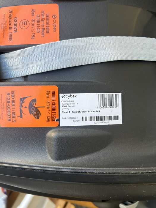 Детско столче за кола Cybex Cloud T i-Size (без база) – отлично състояние