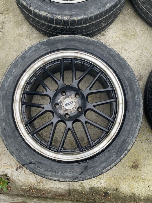 Jante R18 5x114.3 + Anvelope Iarnă 235/50R18