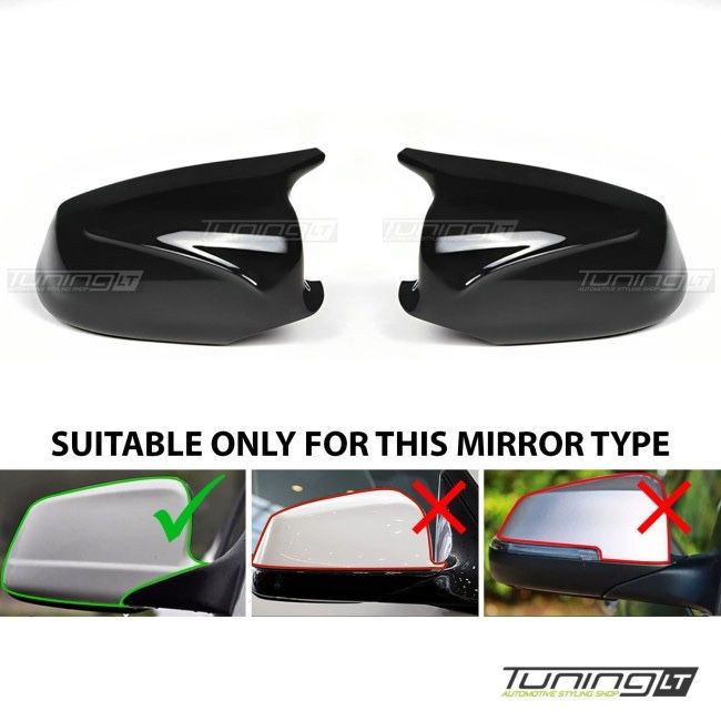 Performance капаци за огледала за BMW F10 F11 F18 pre LCI