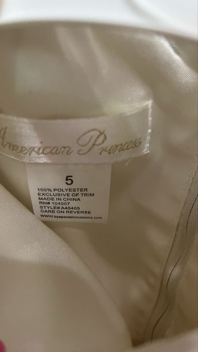 Платье детское